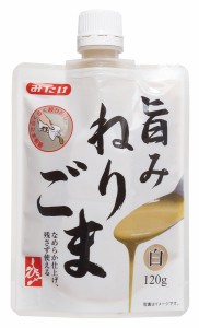 3006443-os 旨みねりごま（白） 120g【みたけ食品工業】【1〜5個はメール便300円】