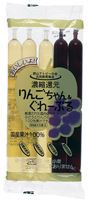 7180621-ko りんごちゃん＆ぐれーぷる 450ml(90ml×5本)【花田食品】【春夏限定】【1個はメール便300円】