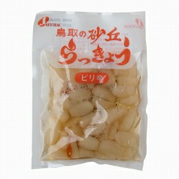 4120256-skko 砂丘らっきょう　ピリ辛　110g【ジャフマック】【1〜2個はメール便300円】