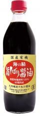 2011158-msos 国産有機・旨しぼり醤油 500ｍｌ【海の精】