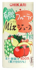 3000223-osko　有機フルーティ—Miジュース　プラス野菜 195ｇ【ヒカリ】