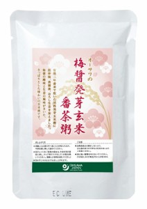 3006139-os オーサワの梅醤発芽玄米番茶粥 200g【オーサワ】【1〜4個はメール便300円】