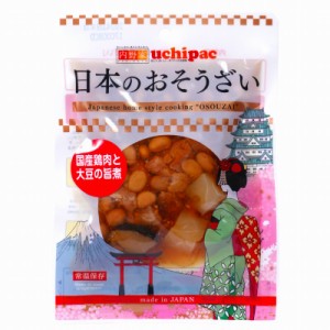 4127521-sk 国産鶏肉と大豆の旨煮 120g【ウチノ】【1〜4個はメール便300円】