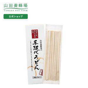 山田養蜂場 手延べうどん　(れんげ米粉入) れんげ米粉入1箱 (100g×2袋) うどん 食べ物 食品 健康 国産 男性 女性 父 母 夫 妻 両親 お取