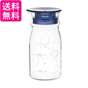 イワキ KBT2893-BL 耐熱ガラス ピッチャー 冷水筒 ブルー 600ml クールサーバー 麦茶 お茶 ポット iwaki 送料無料