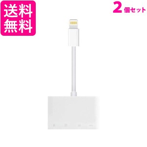 2個セット iPhone iPad SD カードリーダー 4in1 USB 接続 Lightning データ 転送 写真 バックアップ SDカード TFカード USBメモリ (管理S