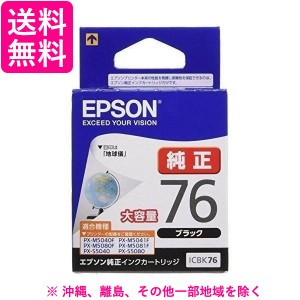 EPSON  インクカートリッジ ICBK76 1色