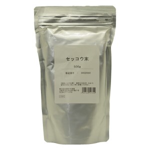 栃本天海堂 石膏末 500G（軟石膏  繊維石膏） 原産国：中国（せっこうまつ）