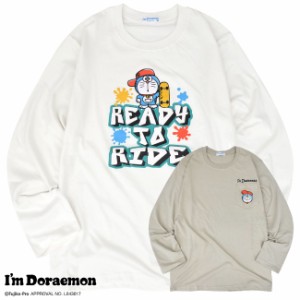 I'm Doraemon 長袖 Tシャツ 春秋 カジュアル アイムドラえもん キャラクター