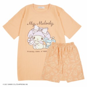 マイメロディ  ドライワッフル　半袖　Tシャツ　ハーフパンツ 　セット マイメロ レディース M L LL