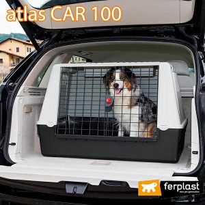 イタリアferplast社製 アトラスカー 100 atlas 100 車載用 クレート 犬 ゲージ ドライブ