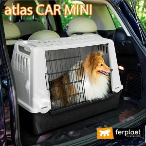 イタリアferplast社製 アトラスカー ミニ atlas Mini 車載用 クレート 犬 ゲージ ドライブ