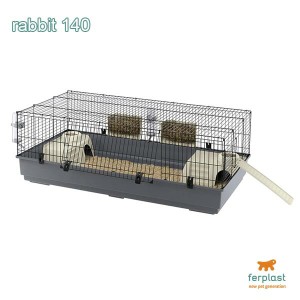 通販限定 卸売対象外 イタリアferplast社製　うさぎのケージ　ラビット １４０ Rabbit 140