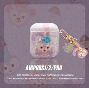 AirPods2 プロ 第1世代 第2世代　AirPodspro　ディズニー ステラ・ルー エアポッズ　ケース エアーポッズ シリコン カバー傷防止 保護カ