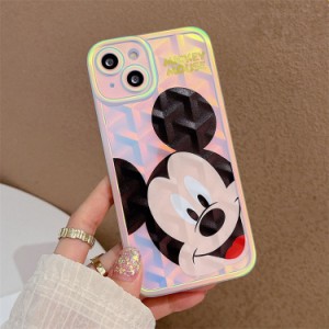 ディズニー スマホケース ミッキーマウス 可愛い 携帯カバー Mickey iphone13promax アイホン 12promax アイフォン12/XS カバー 背面型 D