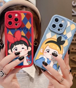 ディズニー プリンセス 白雪姫 アリス 携帯カバー 高品質　可愛い スマホケース 大人気 iphone 13promax/12pro　iphone11promax ケース 