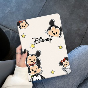 ディズニー iPadケース　ミッキーマウス ミニーマウス　オシャレ 可愛い アイパッド保護カバー 大人気ipadpro2022 ipad 2021 11インチ ip