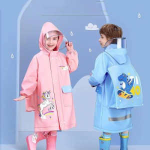 キッズ レインコート 雨具 子供用 ランドセル対応 男の子 女の子 ジュニア アウトドア ハイキング用 レインウェア 梅雨対応 幼稚園 小学