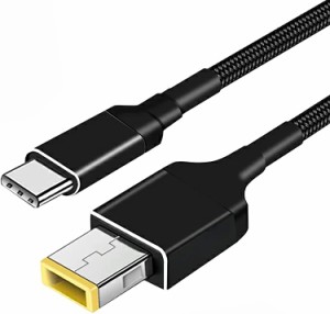 100W/5A 対応 E-marker搭載 スリムチップアダプター Lenovo NEC レノボ ノートパソコン USB-C 変換アダプター レノボ変換アダプタ USB Ty