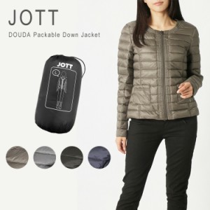 ジョット ダウン ダウンジャケット レディース ショート ノーカラー パッカブルダウンジャケット JOTT DOUDA FW22WDOW16  送料無料