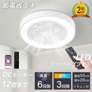 シーリングファン シーリングファンライト LED シーリングライト 8畳 10畳 12畳 おしゃれ 北欧 調光 調色 風量調節 常夜灯 ファン付 空気