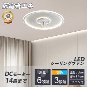 シーリングファンライト led 調光調色 シーリングファン 12畳 シーリングライト おしゃれ 北欧 ファン付き照明 照明器具 天井照明 扇風機