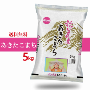 新米 【令和5年産 】秋田県産　あきたこまち 5kg お米 送料無料 米屋直送 （※沖縄、離島は除く)　