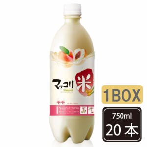 ■『麹醇堂』クッスンダン　米マッコリ 桃味 750ml【1BOX-20本】■ももマッコリ お酒 米酒 発酵酒 伝統酒 韓国酒 韓国お酒 韓国食品 モモ