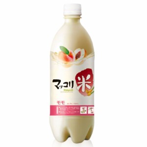 ■『麹醇堂』クッスンダン　米マッコリ 桃味 750ml【1本】■ももマッコリ お酒 米酒 発酵酒 伝統酒 韓国酒 韓国お酒 韓国酒/酒/サケ/さけ