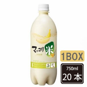 ■『麹醇堂』クッスンダン　米マッコリ バナナ味 750ml【1BOX-20本】■センマッコリ お酒 米酒 発酵酒 伝統酒 韓国酒 韓国お酒 お酒/韓国