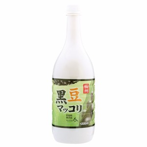 ■『楊州』マッコリ−黒豆味１L【1本】■黒豆 マッコリ 昔の味 マッコリ お酒 韓国お酒 韓国マッコリ キムチ 韓楊州 黒豆マッコリ 伝統的