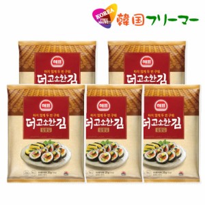 ◆ヘピョー海苔巻き用（のり巻き）のり（全形10枚）-5袋◆韓国食品 韓国/韓国料理/韓国食材/韓国お土産/お土産/韓国海苔/海苔/韓国のり/