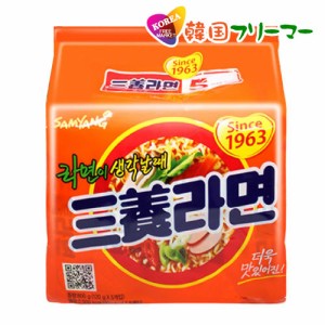 ■日本版　三養「サムヤン」ラーメン」【5個】サンヤンラーメン　サムヤンラーメン■韓国食品 韓国食材/韓国料理/韓国お土産/韓国ラーメ