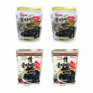 ザバン海苔 4パック  玉童子 ジャバンのり 70g 2パック + 三父子 ジャバンのり 70g 2パック/韓国海苔/韓国のり/韓国食品/おつまみ/海苔/