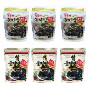 ザバン海苔 6パック  玉童子 ジャバンのり 70g 3パック + 三父子 ジャバンのり 70g 3パック/韓国海苔/韓国のり/韓国食品/おつまみ/海苔/