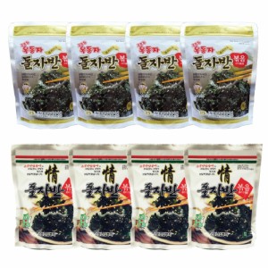 ザバン海苔 8パック  玉童子 ジャバンのり 70g 4パック + 三父子 ジャバンのり 70g 4パック/韓国海苔/韓国のり/韓国食品/おつまみ/海苔/