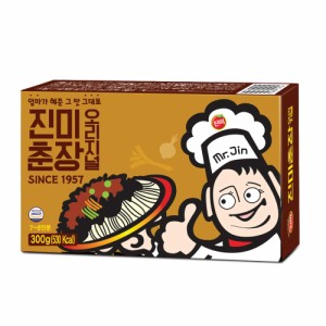 眞味ジンミ　チュンジャン 300g 韓国チャジャン麺の黒味噌 韓国式中華料理 ジャージャー麺ソース