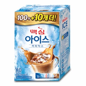 マキシム アイスコーヒーミックス 110個入り / Maxim 110本 韓国コーヒー ミックスコーヒー 水に溶けるコーヒー