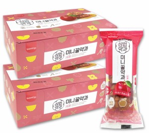 SPC りんご ミニ薬菓 (ヤッカ) 70g *20袋セット / リンゴ ミニーヤッカ  ヤックァ 韓国お菓子