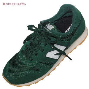 New Balance ML373 WN2 ニューバランス ウォーキングシューズ 22.5cm〜29cm D レースアップ ユニセックス グリーン 合皮