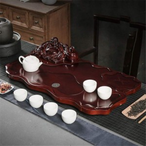 茶トレイ ティーテーブルサービング 茶屋のホームオフィスのためのトレイを提供する中国の景福茶板 トレイボックス