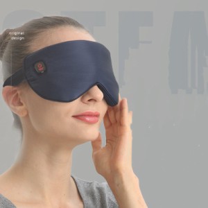 ホットアイマスク 充電式 コードレス USB アイマスク シルク 温度調整可能 30分自動電源オフ 睡眠 遮光 洗える 誕生日プレゼント 女性 男