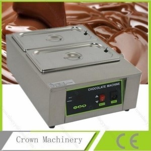 8キログラム容量2格子商用電気チョコレート溶融機