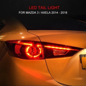 LED テールライト マツダ 3 アクセラ 2014-2018 ターニングシグナル 左右セット