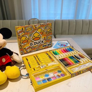 67ピース 色鉛筆 セット 上 いろえんぴつ 絵の具 お絵かきセット 水性マーカー カラーサインペン 安全 可愛い プレゼント 子供用 子供 玩