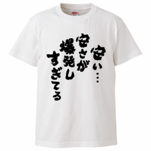 おもしろTシャツ 安い…安さが爆発しすぎてる ギフト プレゼント 面白 メンズ 半袖 無地 漢字 雑貨 名言 パロディ 文字