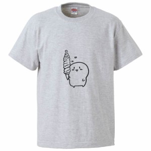 おもしろTシャツ ソフトクリーム ギフト プレゼント 面白 メンズ 半袖 無地 漢字 雑貨 名言 パロディ 文字