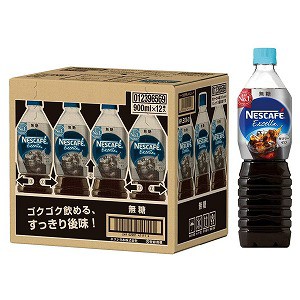 ネスカフェ エクセラ ボトルコーヒー 無糖 900ml×12本 送料無料