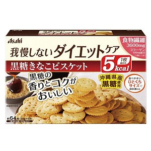 リセットボディ 黒糖きなこビスケット 約64枚（22g×4袋）