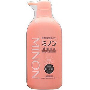 ミノン 全身シャンプー しっとりタイプ ポンプ 450ml 医薬部外品